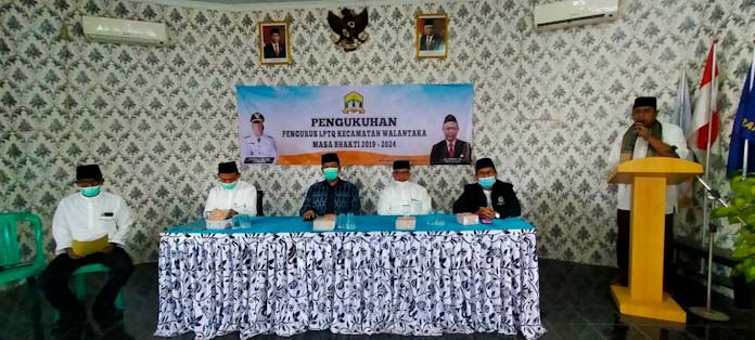 Camat Walantaka Kukuhkan Pengurus LPTQ Kecamatan Walantaka 2019-2024