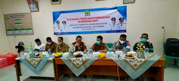 Masih Didominasi Usulan Pembangunan Infrastuktur Musrenbang RKPD Tahun 2023 Tingkat kelurahan Pageragung