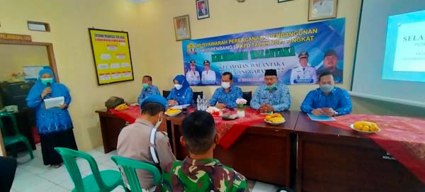 Kelurahan Walantaka Menggelar Musrenbang RKPD tahun 2023 Tingkat Kelurahan