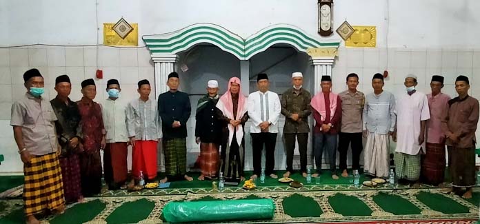 Tarjung Hari Kedua , Camat Walantaka Bersama tim, Kunjungi Masjid Lipatik