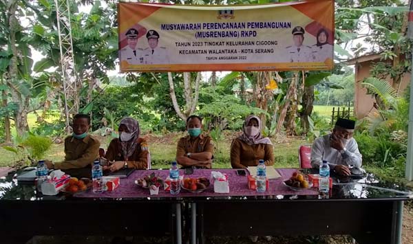 Jaring Aspirasi dari masyarakat, Kelurahan Cigoong gelar Musrenbang RKPD tahun 2023