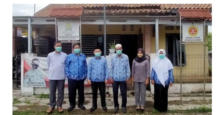 Sekmat Walantaka Monitoring dan Evaluasi Kegiatan Satgas PPKM Kelurahan Kalodran