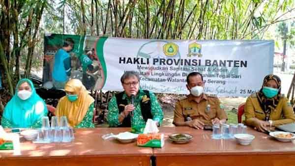 Watu Jaga, Parmasi dan Hakli Banten, Bersama Atasi Jamban Keluarga