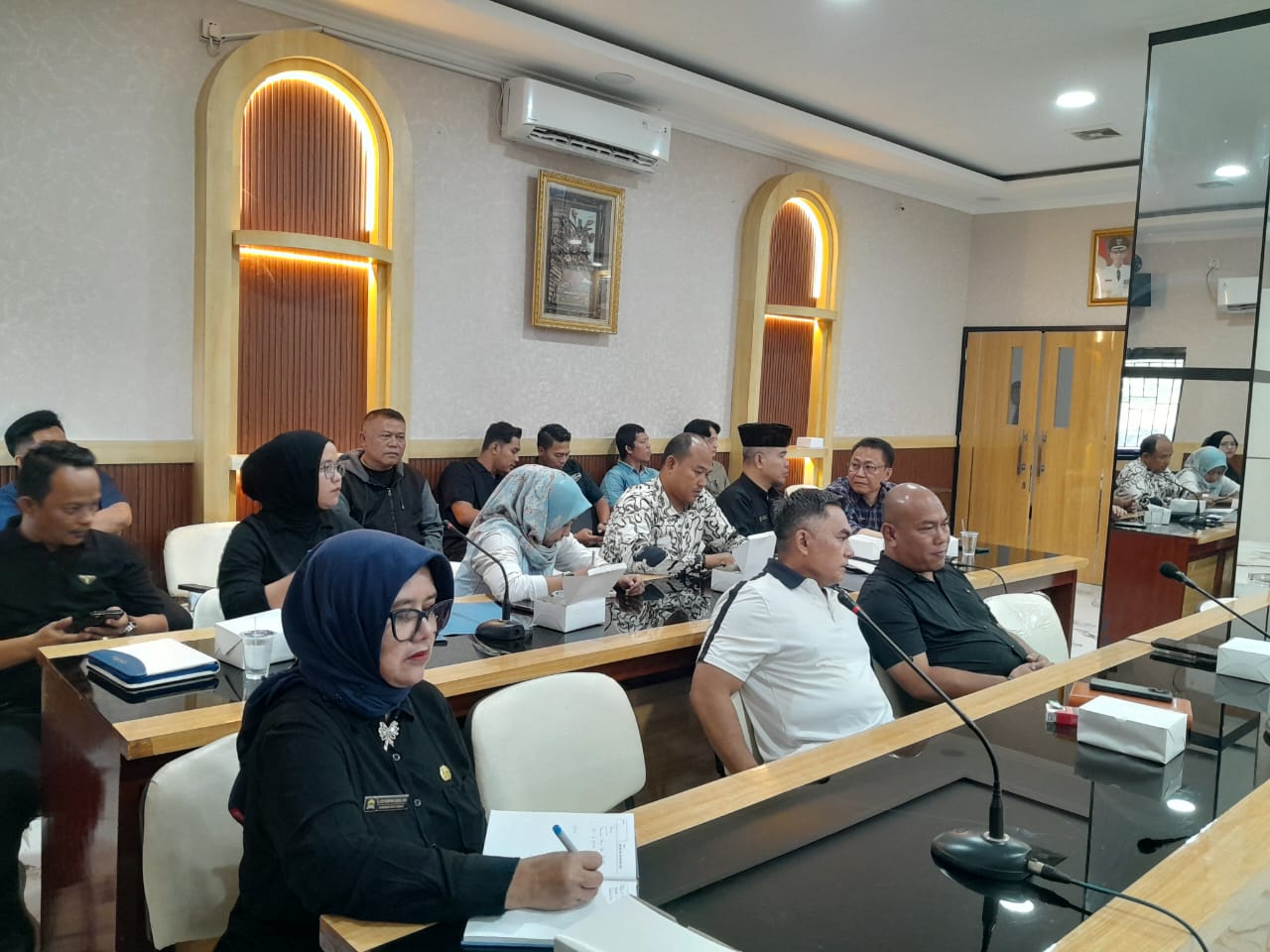 RAPAT PEMBUATAN SATGAS PENANGAN MASALAH SOSIAL - SETDA KOTASERANG