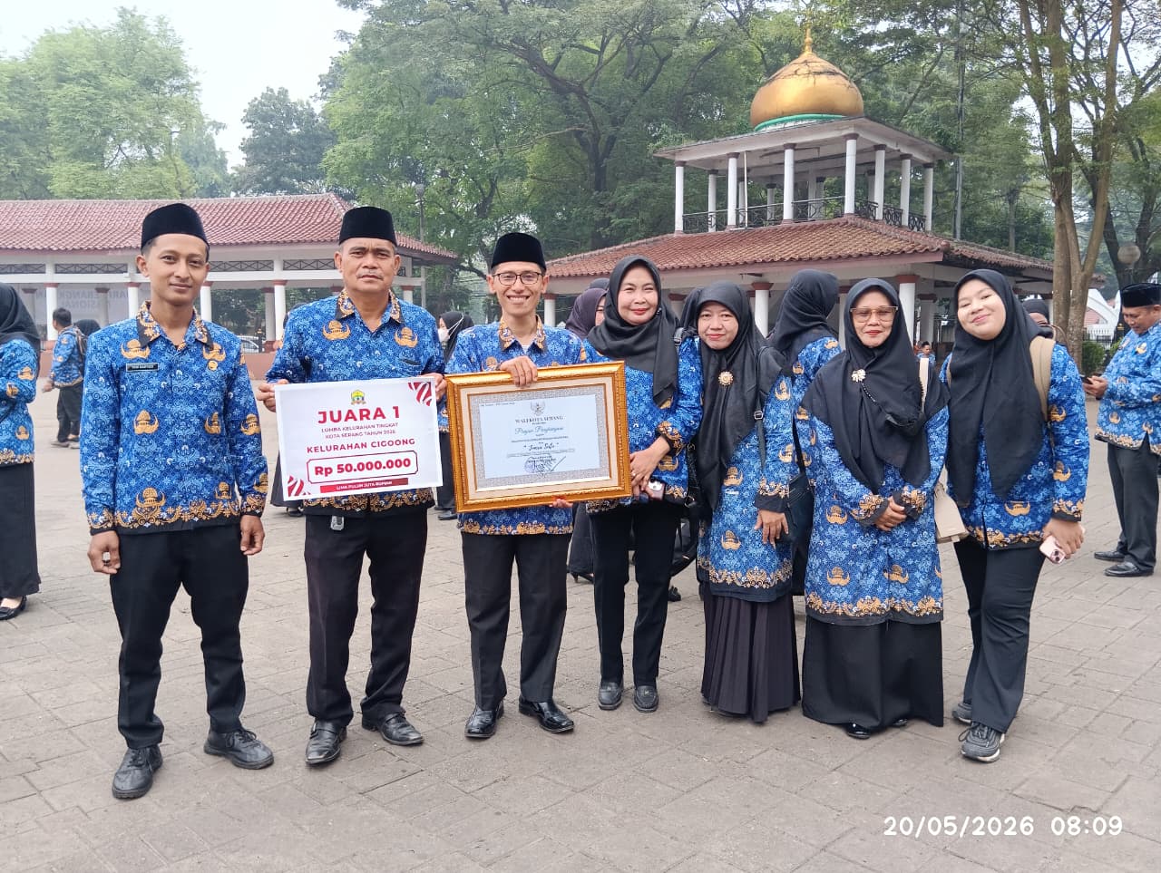 Juara 1 KRLA tingkat Kota Serang