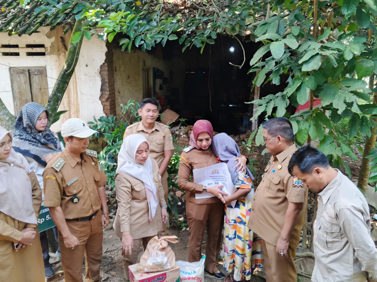 Penyaluran Bantuan Dari UPZ(Unit Pengelola Zakat) Kota Serang