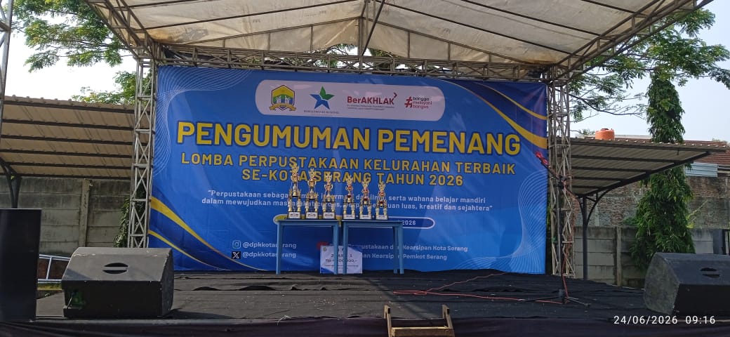 PENGUMUMAN PEMENANG LOBA PERPUSTAKAAN KELURAHAN